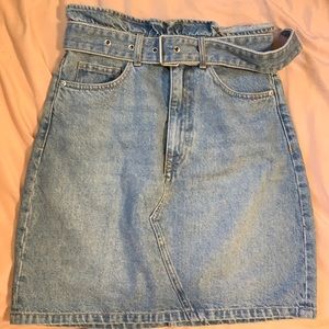 Denim skirt